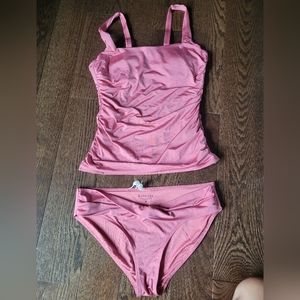 NWOT Athleta 2 Piece Swimsuit Size M